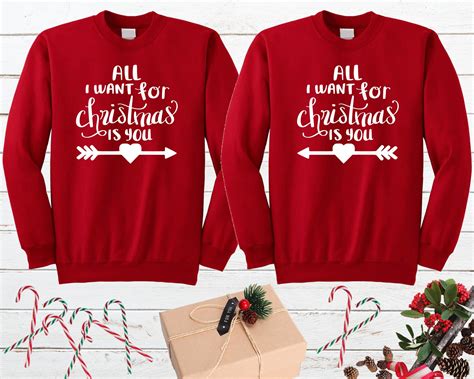 couples christmas sweatshirts|cute sweatshirts for couples.